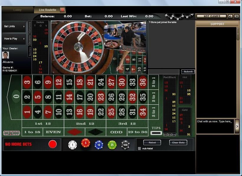 Roulette Live Online Casino