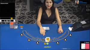5Dimes live casino dealer blackjack