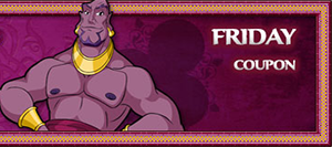 Aladdin's Gold Casino Friday Bonus