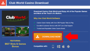 Club World Casino Download Step 1