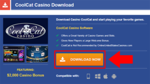 Cool Cat Casino Download Step 1