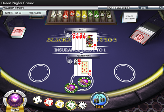 Desert Nights Casino Blackjack