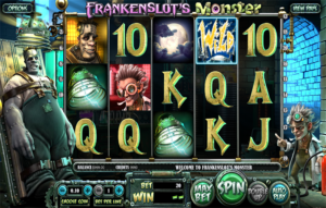 Frankenslots Monster slot machine