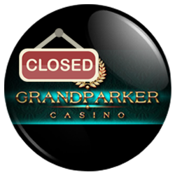 Grand Parker Casino closed logo