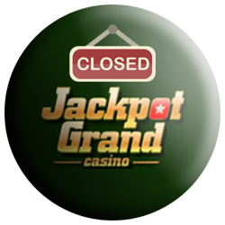 Jackpot Grand Casino closed logo