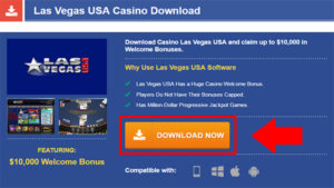 Las Vegas USA Casino Download Step 1