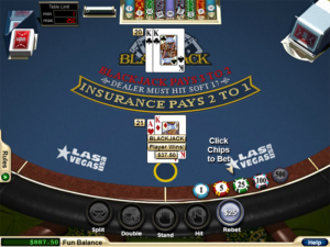Las Vegas USA blackjack 21