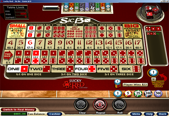 Lucky Red Casino Sic Bo