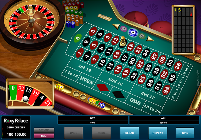 Roxy Palace Casino Screenshot 1