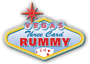 Vegas Three Card Rummy logo