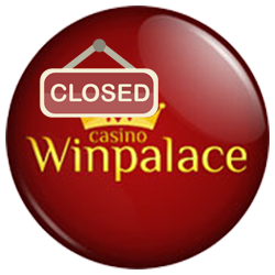 WinPalace Casino closed logo