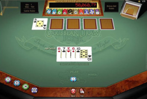 Caribbean Draw Poker Online