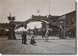 Arizona Casinos History Vintage Sepia Horse Race Photo