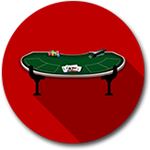 Casino table icon