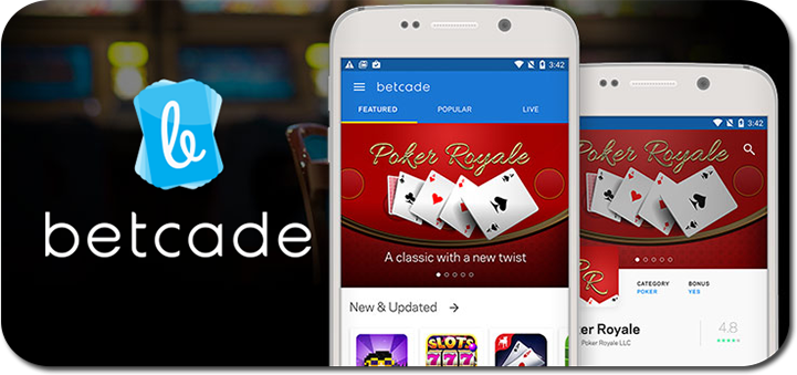 Betcade mobile casino app store