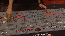 Alphabetic Roulette table