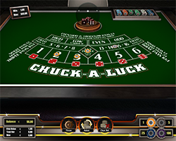 Chuck A Luck game