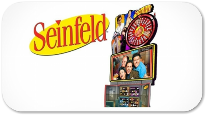 Seinfeld slot machine cabinet