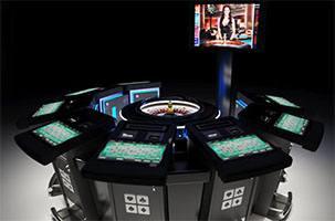 Video Roulette table