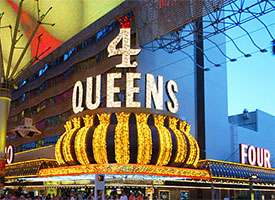 4 Queens Casino in Las Vegas
