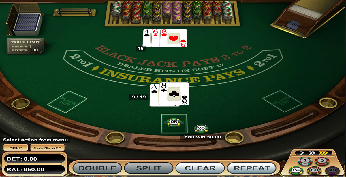 Black Diamond Casino blackjack