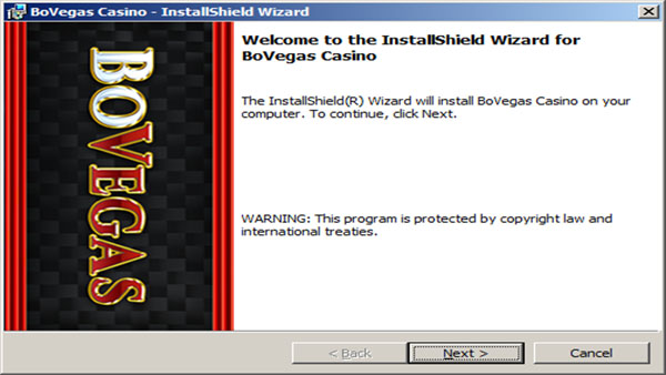 Install the BoVegas Casino download