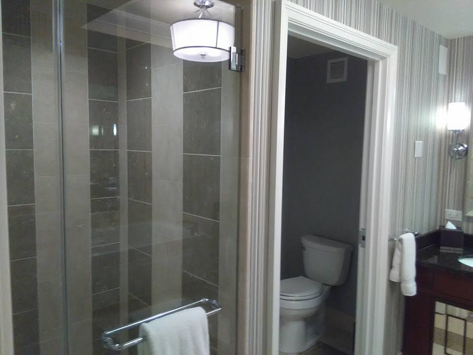 Caesars Palace Staycation Bathroom