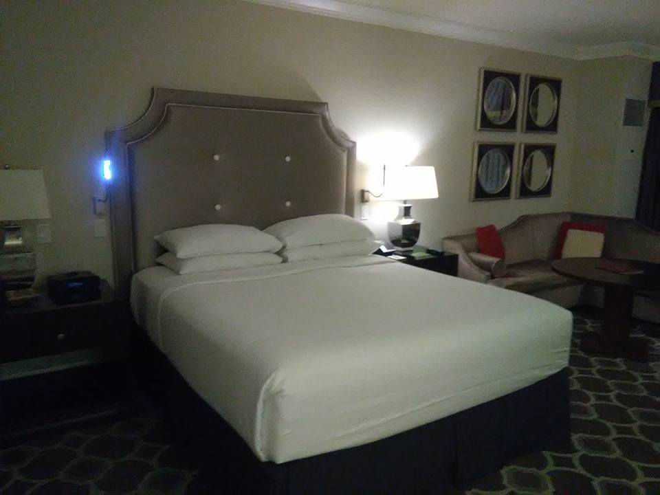 Caesars Palace Staycation Bed