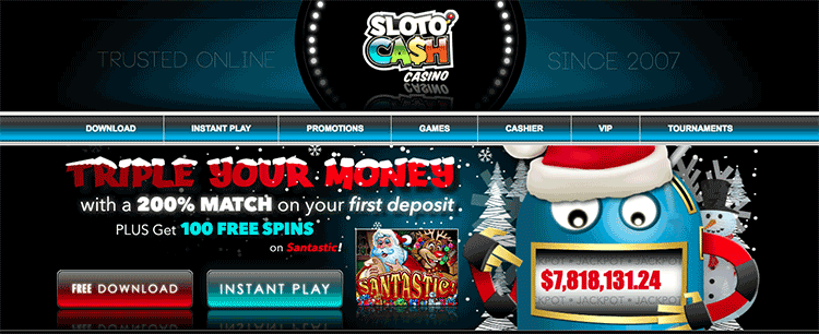 Sloto Cash Casino Casino Instant Download