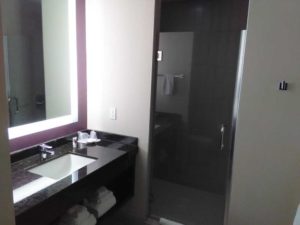 Cherokee Valley River Hotel Room Bathroom