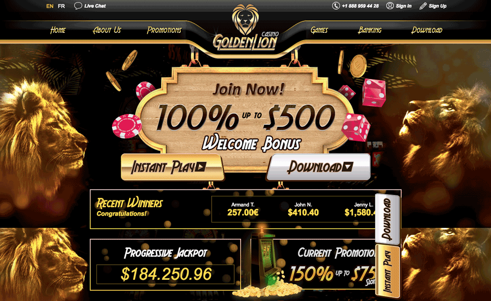 Golden Lion Casino Casino Instant Download