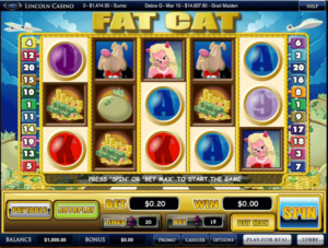 Lincoln Casino Fat Cat Slot Game