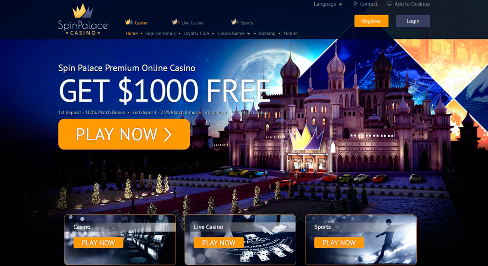 Spin Palace Casino Casino Instant Download