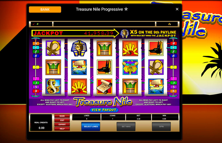 Spin palace casino slots