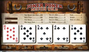 Party Casino Video Poker