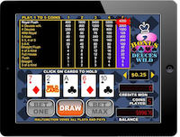 iPad Video Poker Ignition Casino