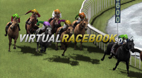 Virtual Racebook 3D Online Casino Game