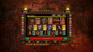 Dragons Online Slots - Paytable