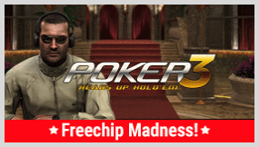 Poker 3 Heads Up Holdem - Free Chip Madness