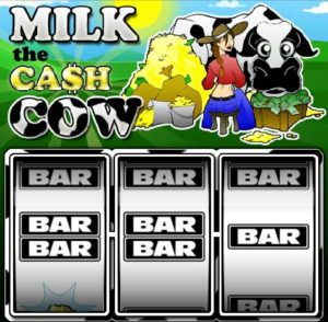 Milk the Cash Cow Play Scren