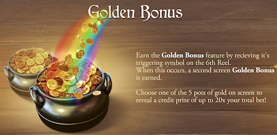 Charms & Clovers Golden Bonus
