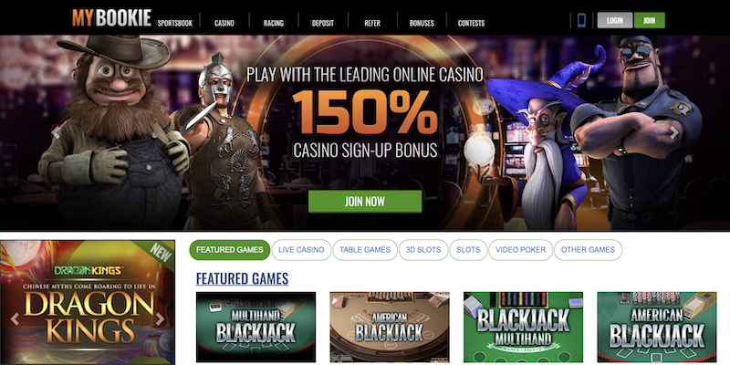 Featured Games MyBookie Casino