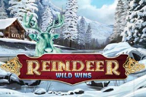 Reindeer Wild Wins Slot Logo