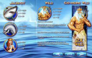 Rise of Poseidon Jackpot and Wilds