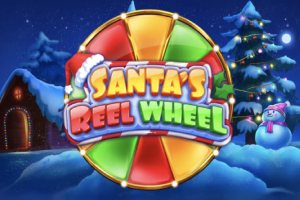 Santas Reel Wheel Slot Logo