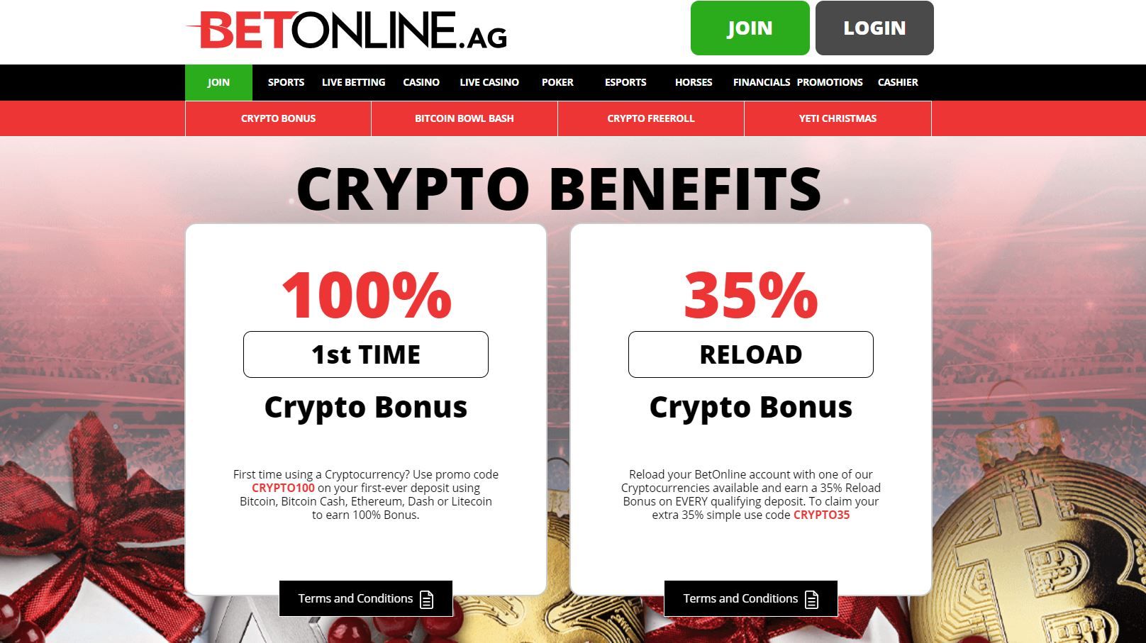 BetOnline Best Cryptocurrrency Casino