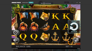 Arrogant Pirates Games Dashboard