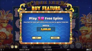 Carnaval Forever Buy Feature
