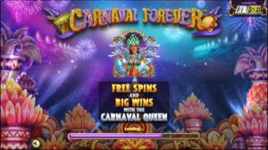 Carnaval Forever Start Screen