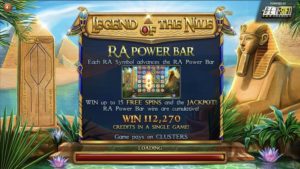 Legend of the Nile Ra power bar